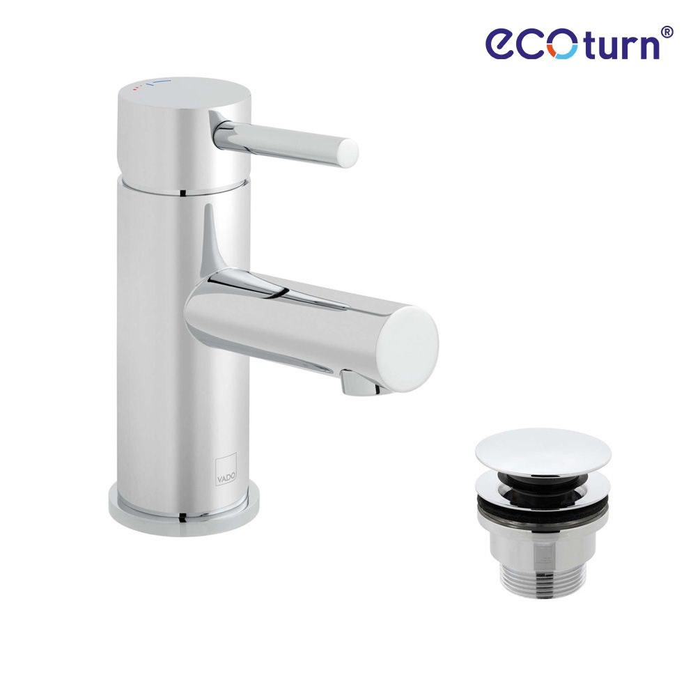 Cutout image of Vado Zoo Ecoturn Basin Mono Mixer & Universal Waste